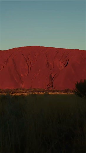 The changing colours of Uluru are a once-in-a-lifetime experience
