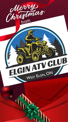 🎄 Sending warm holiday wishes from the riders of Elgin County ATV Club! Wishing our members, volunteers, landowners, and trail partners a safe and happy holiday season. #OFATV #ofatv #elgincountyatv @elgin_county_atv | O.F.A.T.V (Ontario Federation of ATV Clubs)