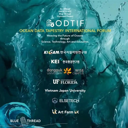 ODTIF Joins the UNESCO-IOC 'Blue Thread' Network 지속적인 해양 주제 예술 활동이 유네스코와 프라다 블루 쓰레드 승인