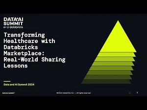 Transforming Healthcare with Databricks Marketplace: Real-world Sharing Lessons