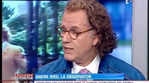 The famous violinist André Rieu to perform  in Bucharest: I will open my heart together  with my musicians