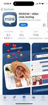 Minichat app - video chat, texting - how to use