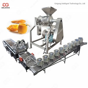 [Hot Item] Commercial Automatic Mango Pulp Processing Line Mango Pulp Making Machine Mango Pulping Machine