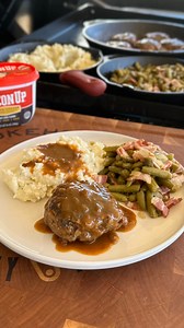 44K views · 2.7K reactions | Salisbury Steak Dinner! It’s getting...