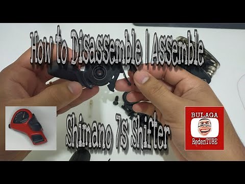 How to Disassemble | Assemble Shimano 7s shifter