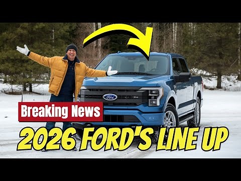 FORD's 2026 Lineup RELEASED What's NEW