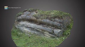 Outcrop (H230) - 3D model by 3D Geology Laboratory (@3DGeologyLab)