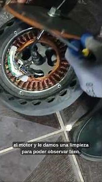 Remplazo de motor para scooter electrico #electronica #motor #scooter #repairing