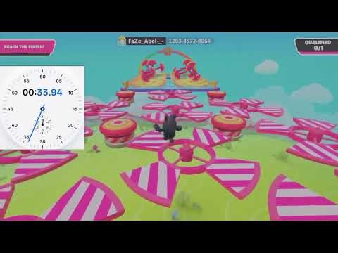 Fast Race 53,34 sec|Fall guys Speedrun WR