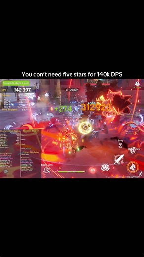 Four Star Characters DPS Test in Genshin Impact