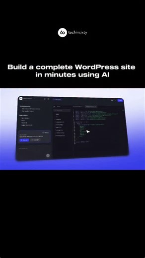 Techinsixty | AI | Apps | Web on Instagram: "Comment " web " for link 10Web is an AI-powered platform that builds, hosts, and optimizes WordPress sites with almost no manual work. You describe your business and the system generates a complete site with layouts, pages, images, and content. It runs on Google Cloud, giving fast load times, strong security, and automatic speed optimization. You also get full access to the WordPress ecosystem, so you can extend your site with plugins, e-commerce tool