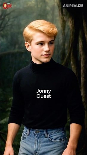 Jonny Quest Characters in REAL LIFE?! 🤯 | AI Reimagined Classic! #reallife #animeinreallife