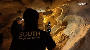 RobotSLAM lite challenges complex cave scanning - more details are reflected in a stable system. #SOUTH #RobotSLAM #scan #LaserScanner #GNSS #RTK #ALPS2 #surveying #Surveyor | SOUTH Surveying & Mapping