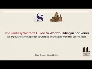 The Fantasy Writer's Guide to Worldbuilding in Scrivener