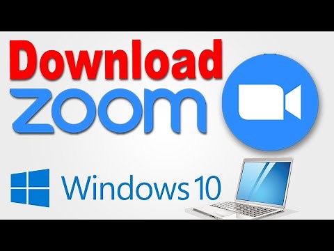 How to download zoom app on laptop windows 10