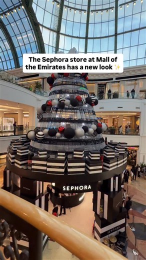 Time Out Dubai on Instagram: "Sephora just got a glow-up.  The beauty store opened its revamped flagship at Mall of the Emirates, with a whole new look and layout. The space is massive, packed with 124 beauty brands, cool experiences and plenty of spots to try things out. Expect a beauty hub, private skincare rooms, hair studio and special perks for Sephora members. @sephoramiddleeast"