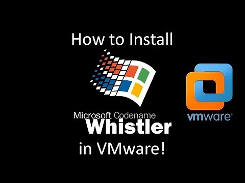 Windows Whistler Build 2419 - Installation in VMware