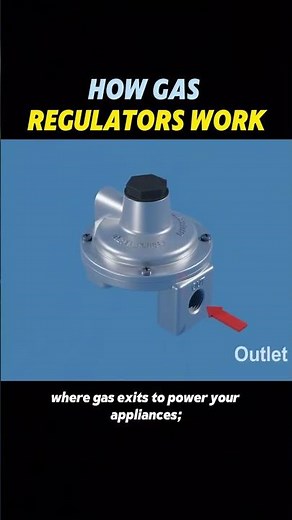 How gas regulators work #science #gasregulator #foryou #foryou #knowledge