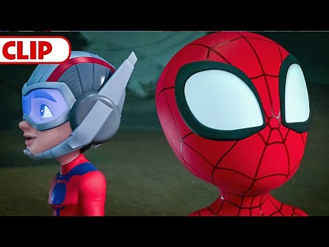 Spidey and Ant-Man save Aunt May's Doll | Marvel's Spidey and his Amazing Friends | ‪@disneyjr‬