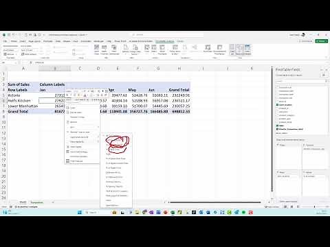 How show % in pivot tables with Show Values As