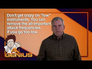 The Low Pass Filter - AV Genius "How to Mix" Series