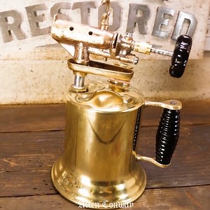 Antique Blow Torch Circa 1910's Restoration. Great Works. | Allen-Conway