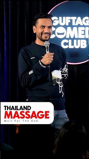 Thailand Massage | Vikas Kush Sharma | Standup Comedy Crowd Work #standupcomedy #shorts