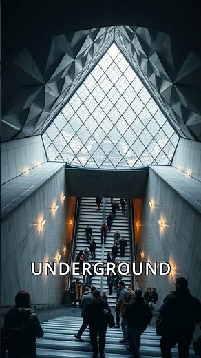 "Paris’s Modern Wonder: The Louvre Pyramid Unveiled!"