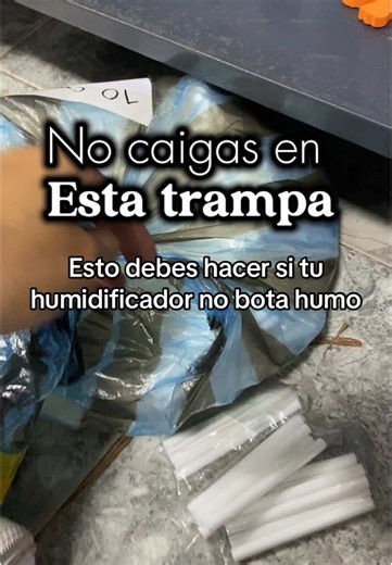 Soluciones para humidificadores que no bota humo