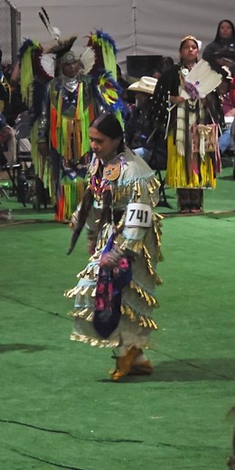 Old style Jingle Dress Dancer! At the Western Navajo Fair 2025 Powwow #powwow #dancers #nativeculture #indigenous #drums #native #resilientrez | Resilient Rez