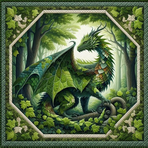 Quilt Fabric Panels – Forest Guardians Sewing Art - Etsy