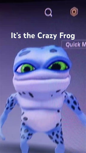 The Crazy Frog on Roblox Part 1 #crazyfrog #roblox