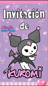 Kuromi de hello Kitty invitación para cumpleaños virtual, video de kuromi, invitación birthday party WhatsApp: 51 944937319 Informes: https://wa.link/7pmpfz #invitaciones #personalizados #invitation #cumpleaños #fiesta #baby #kuromi #hellokitty #video #virtual | Sheylla eventos y fiestas
