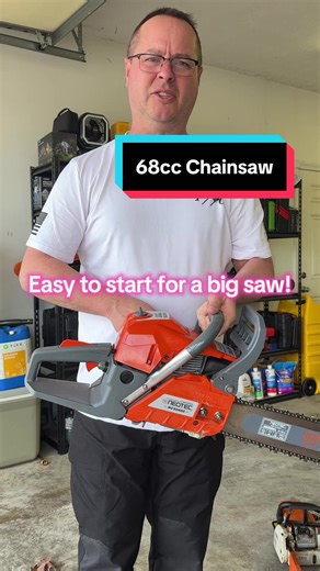 Powerful NEOTEC 62cc/68cc Gas Chainsaw for Tough Jobs