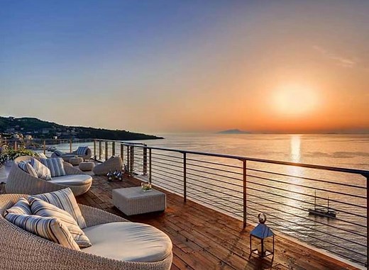 Vista Sky Bar at Hotel Mediterraneo Sorrento - Rooftop Bar Amalfi Coast