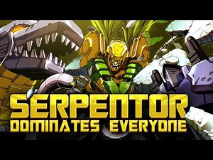 Serpentor DOMINATES the Transformers and G.I Joe!
