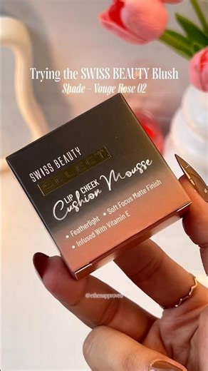 This blush from @officialswissbeauty has my heart #swissbeautyblush#swissbeautymakeup #review