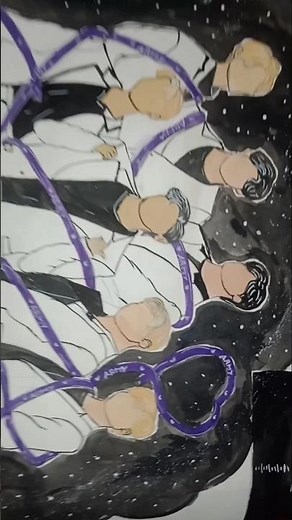 how to draw BTS all members#BTS#army#forever#fan art#k-pop fan