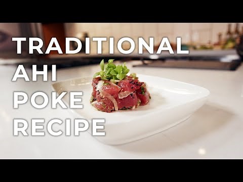 Tuna Poke Recipe - Traditional Ahi Poke