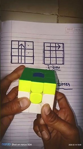 1️⃣ Easy 3x3 cube solve trick 💯2️⃣ Fast cube solving method 😎3️⃣ Beginner friendly 3x3 tutorial.🔥