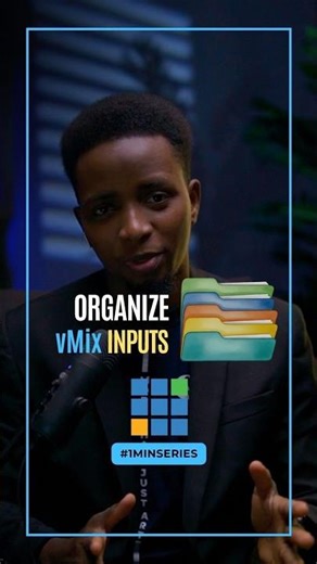 Color Code & Organize vMix Inputs 🔴🟢🔵 #vMix #TechTips #vMixTutorial #viralshorts