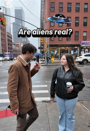 Are aliens real? If they are, what do they look like? And are they really making appearances in New Jersey? After former President Obama told a podcaster that aliens are real, and President Trump directed his administration to release files on UFOs and any “alien or extraterrestrial life,” many are wondering whether we are alone. CBS News’ @jared_ochacher caught up with people to get their thoughts on the centuries-old question. #alien #ufo #nyc #nj #aliens