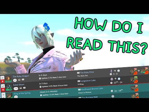 FF14: How to Use CarbunclePlushy's Fish Tracker for Big Fish