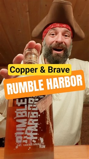 Copper & Brave Rumble Harbor ✨ #RumbleHarbor #SpicedRum #RumTasting