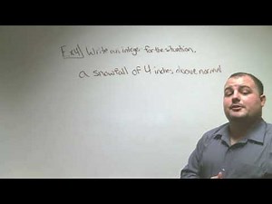 7th Grade Math Chapter 3 Lesson 1 Integers and Absolute Value