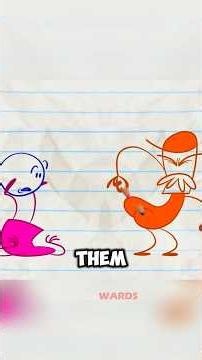 Their Bodies Got Swapped by Accident… Then They Fell in Love ❤️✏️ #shorts