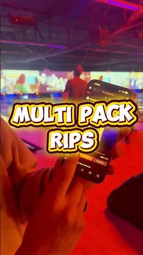 Ripping Multiple Pokemon Packs While Bowling