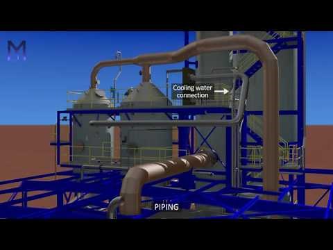 Plant Design Animation PDMS to BLENDER - FM PRODUCTIONS