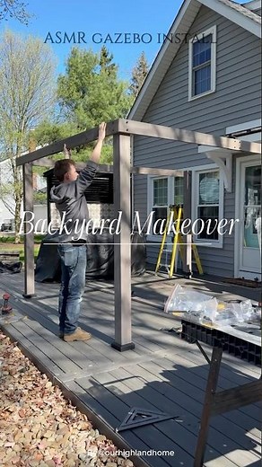 You NEED This 10x12 Wood Gazebo for Your Backyard! Full Build & Tour #diy #homeimprovement #gazebo