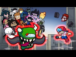 Ejected (Impostor V3) But Every Turn a Different Character Sings🎵(FNF Ejected but Everyone Sings It)